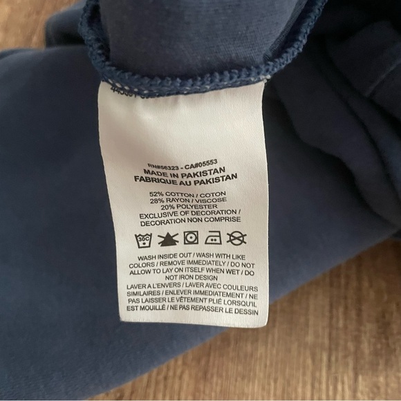 Nike Blue Pull on Sweat Pants Size Medium - Picture 4 of 4